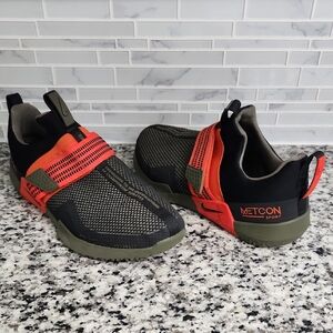 Black Green & Orange Nike Metcon Sport Training Shoes sz 13 sneakers AQ7489-006